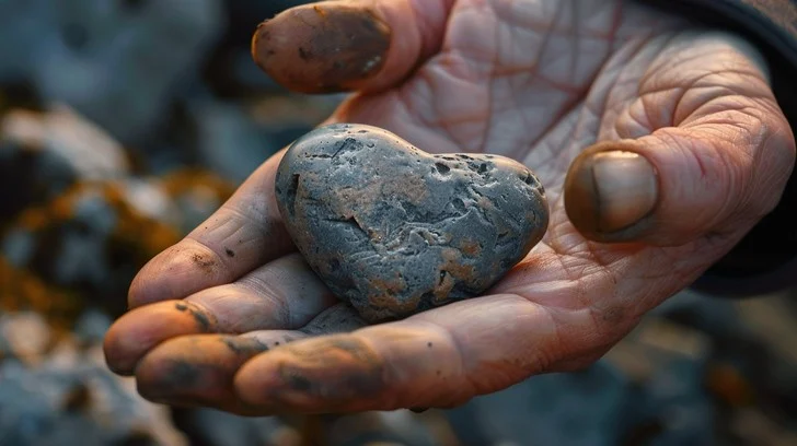 heart-shaped-stone-stockcake